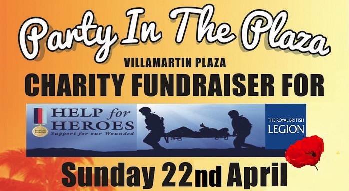 Charity 2018 Help for Heroes Villamartin Plaza