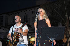 Ayla and Mike at Villamartin Plaza Orihuela Costa Blanca Spain 2016